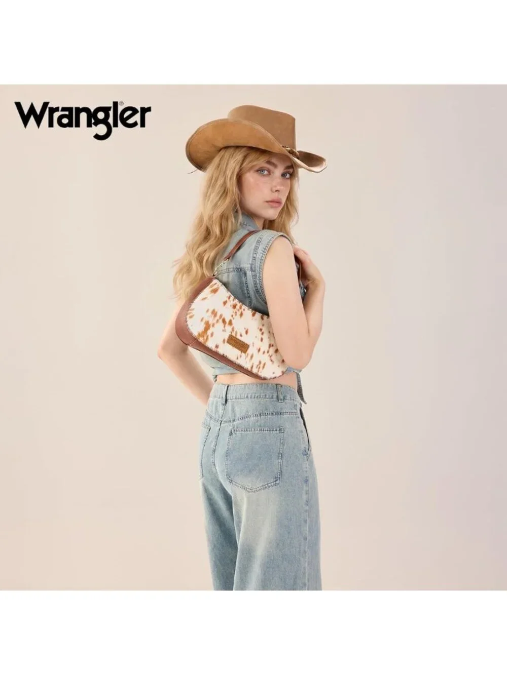 Stylish Western Hobo Shoulder Bag for Women - Small Purse Handbag, Chic